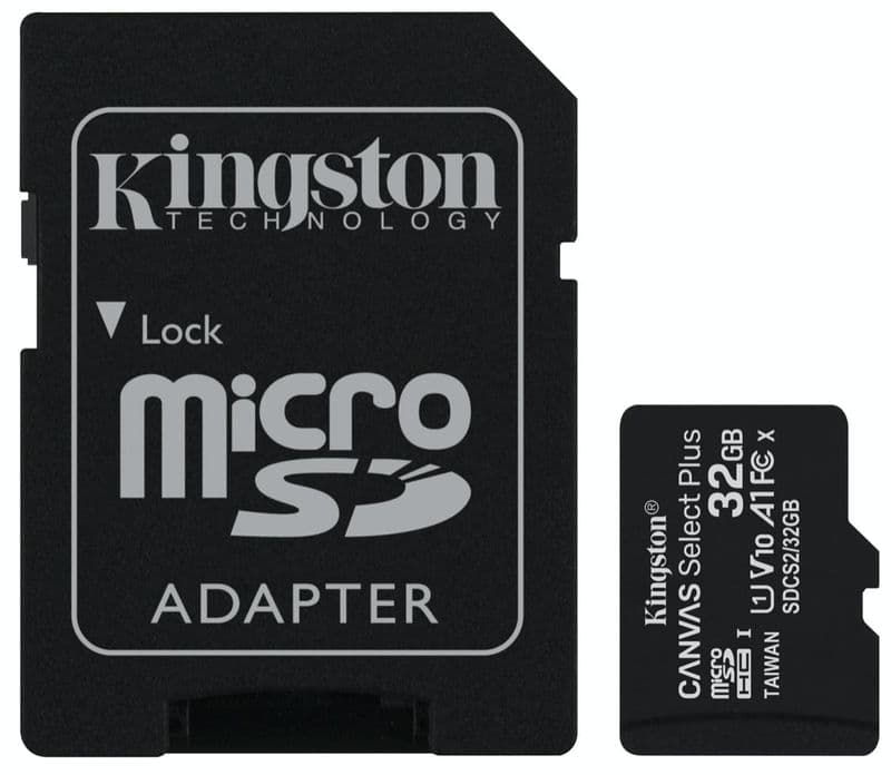 Micro SD kaart 32 GB